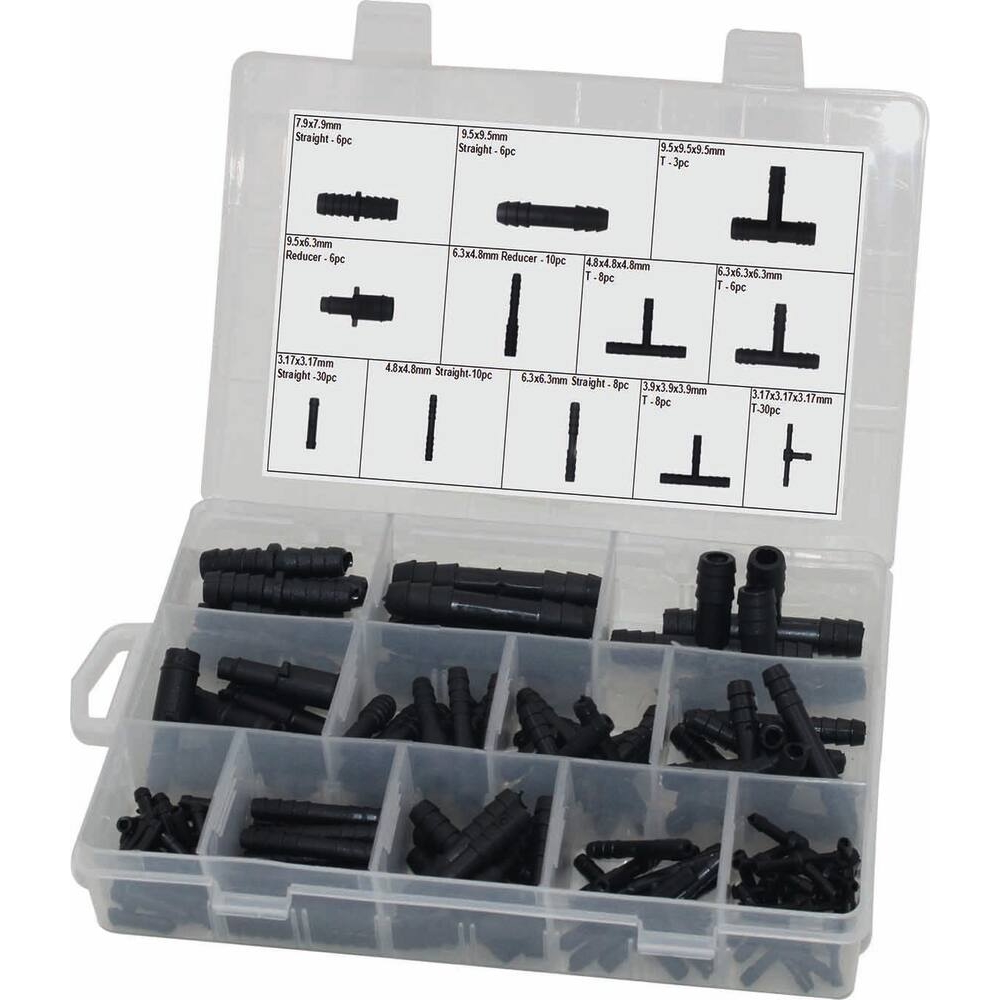 Connecteurs pour tuyaux - assortiment de 113 pcs STILKER - 56085