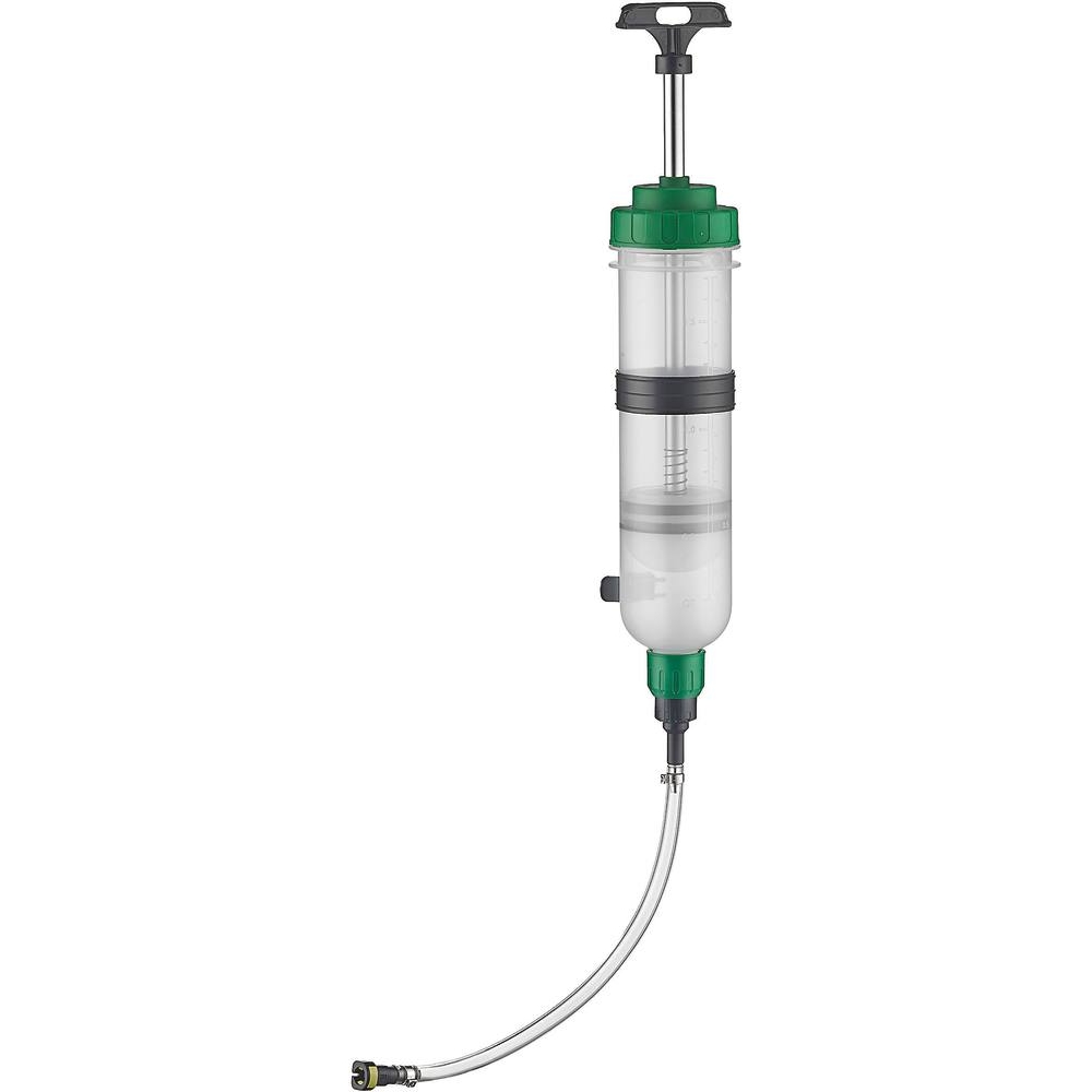 Seringue à gasoil transparente 1500ml avec joint viton DRAKKAR - 56100