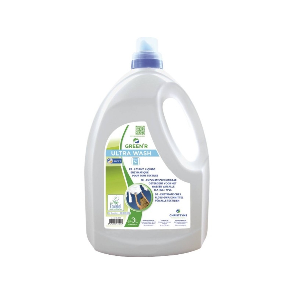 Lessive liquide green r ultra wash 3l CHRISTEYNS - 58005