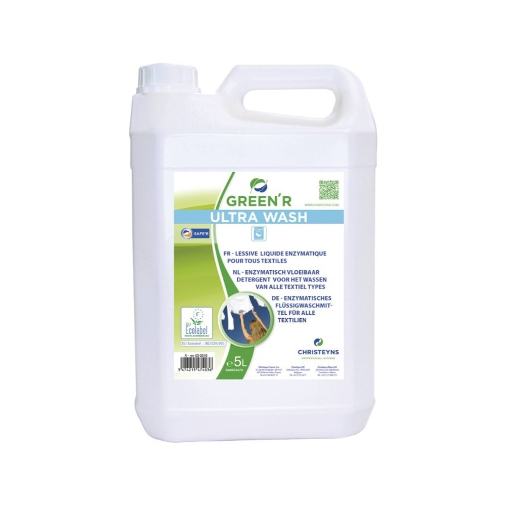 Lessive liquide green r ultra wash 5l CHRISTEYNS - 58010