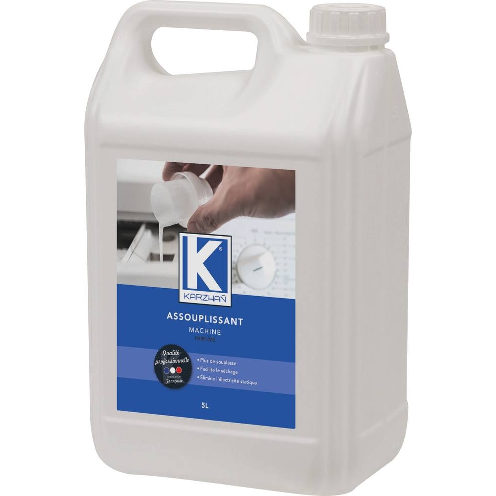 Assouplissant concentré parfumé - bidon de 5L KARZHAN - 58040