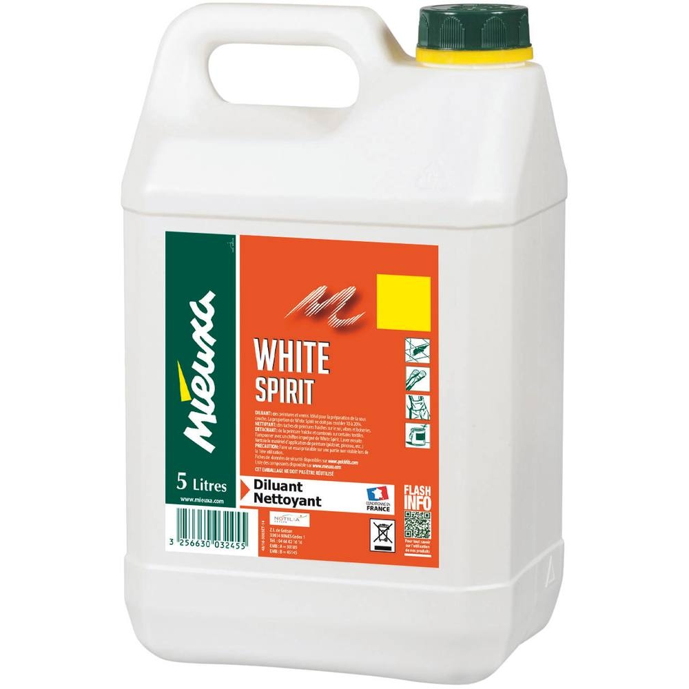 White spirit - bidon de 5L MIEUXA - 58228