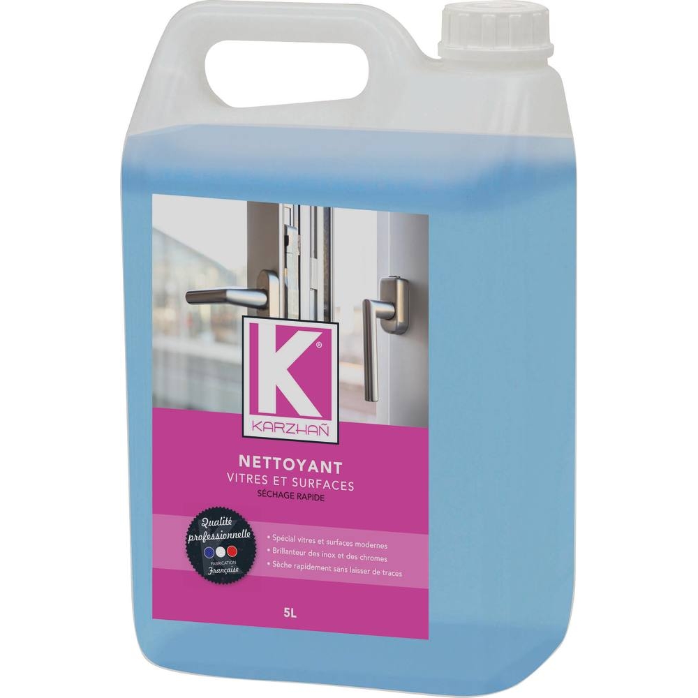 Nettoyant vitres et surfaces lisses - bidon de 5L KARZHAN - 58583
