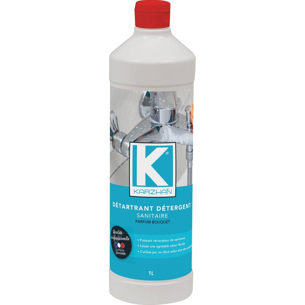 Détartrant rénovateur de sanitaire et salle de bain - bouteille de 1L KARZHAN - 58705