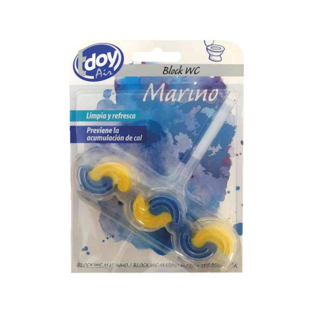 Bloc pour cuvette wc fraîcheur marine NECTRA - 58717