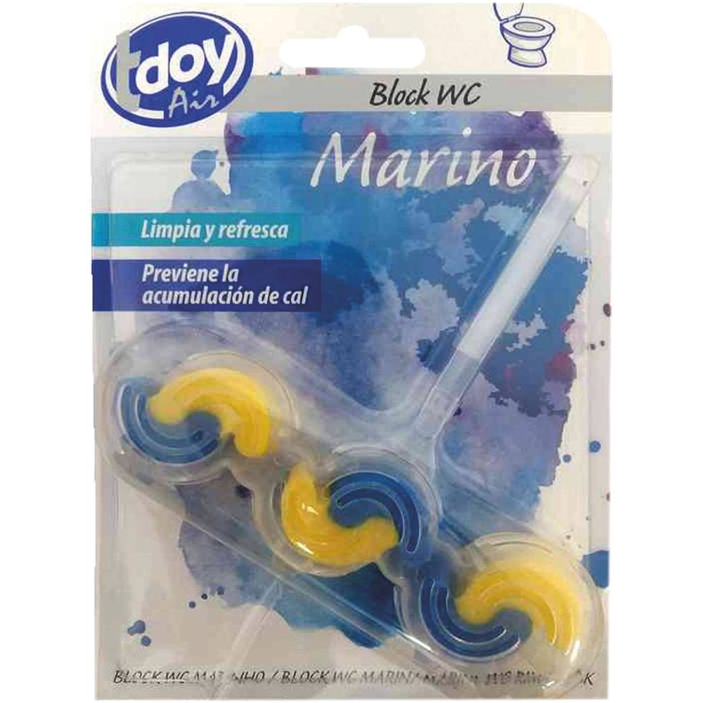 Bloc pour cuvette WC fraîcheur marine NECTRA - 58717