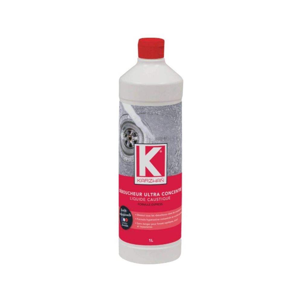 Déboucheur liquide ultra concentré pour canalisation KARZHAN - 58745