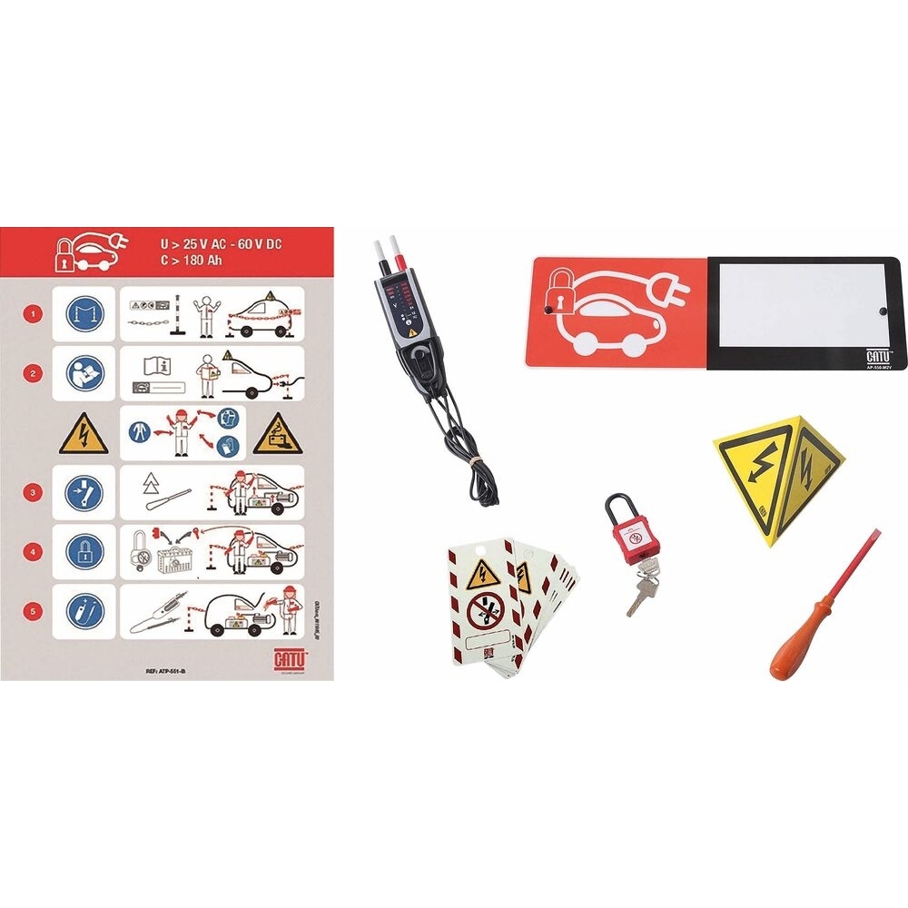 Kit véhicule électrique consignation - CATU - 61592