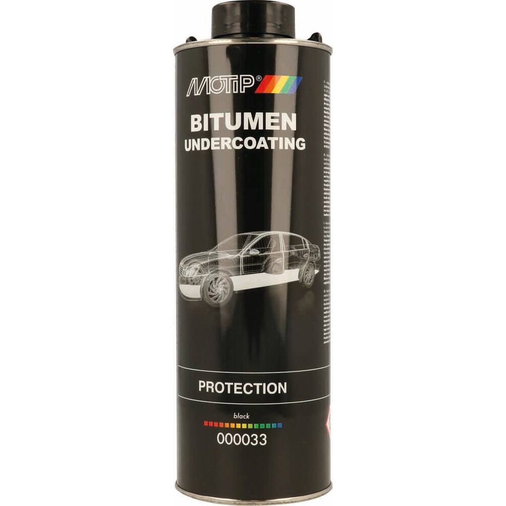 Insonorisant bitumeux pour dessous d'aile et de caisse de véhicule - bidon pistolable de 1L MOTIP - 61806