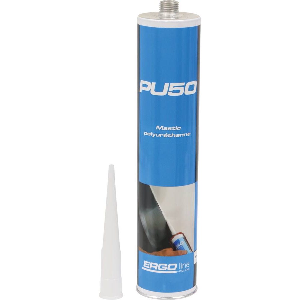 Mastic colle polyuréthane blanc adhére multi-support - 310ml - 61815