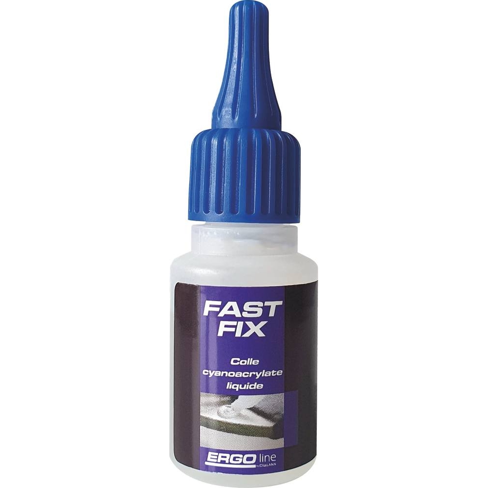 Colle liquide cyanoacrylate - tube de 20g ERGOLINE - 61830