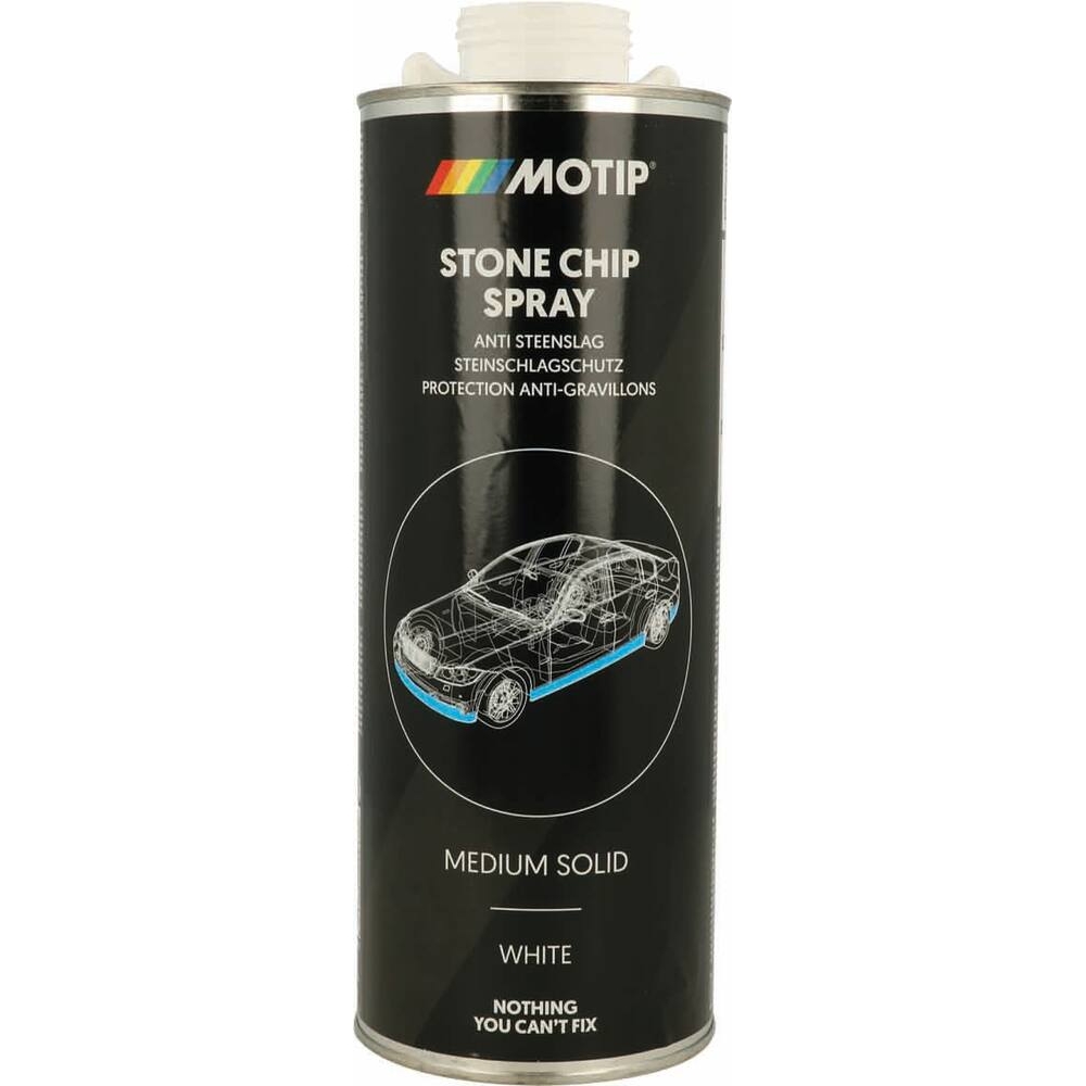 Anti-gravillon blanc - bidon pistolable de 1L MOTIP - 61861