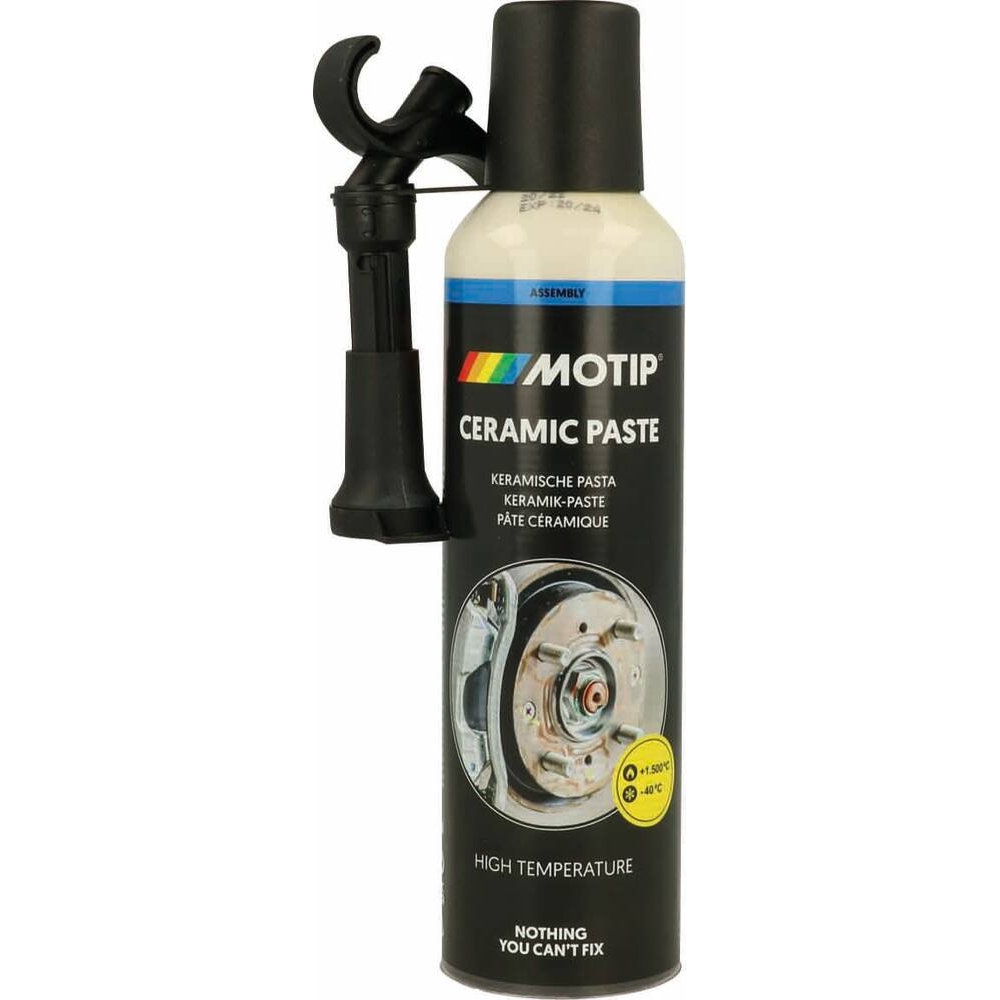 Pâte céramique thermorésistante 1500°C avec pinceau - aérosol de 200ml MOTIP - 61880