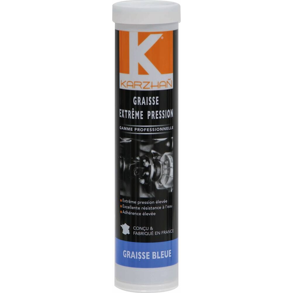 Graisse bleue extrême pression - cartouche de 400g KARZHAN - 61925