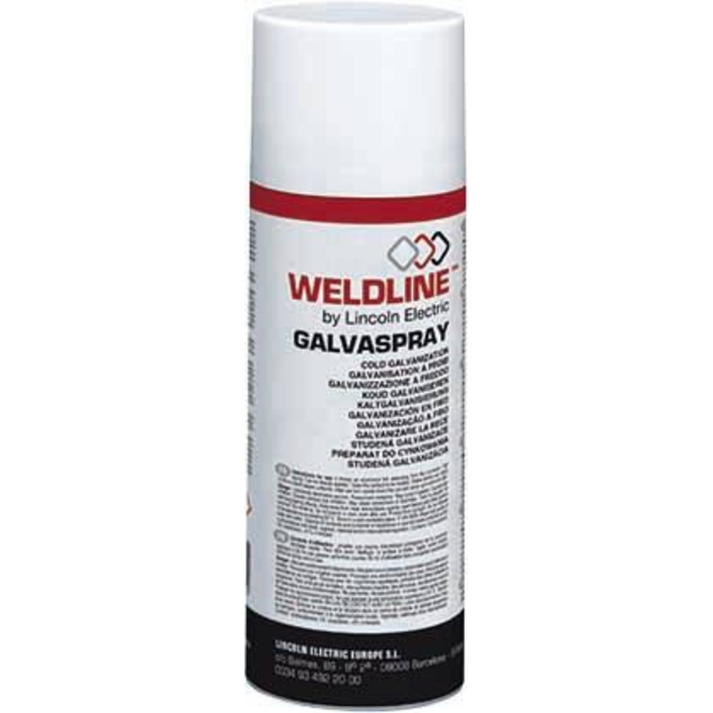 Revêtement anti-corrosion zinc - aérosol 400ml WELDLINE - 61972