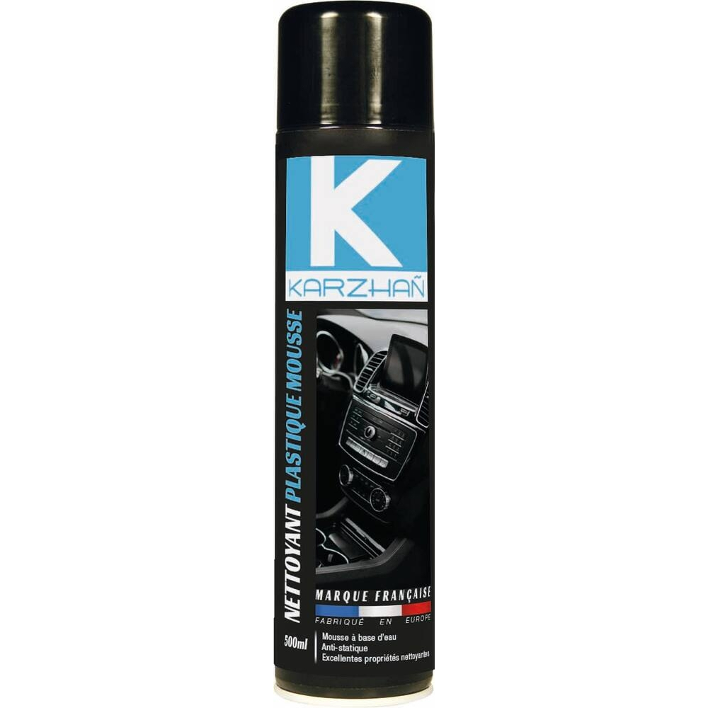 NETTOYANT MOUSSANT POUR PLASTIQUE 500ML - KARZHAN - 62132