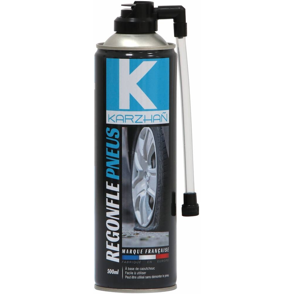 Regonfle pneus - aérosol de 500ml KARZHAN - 62142