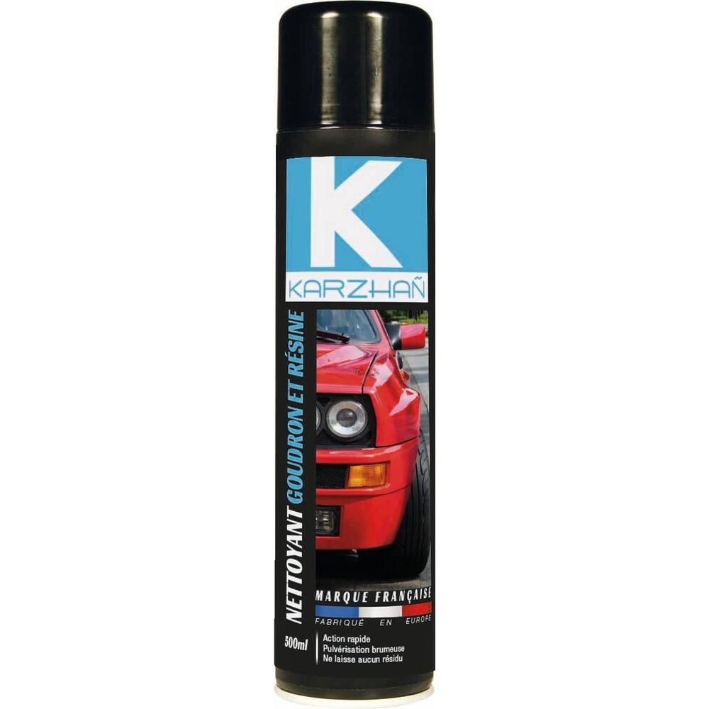 Nettoyant goudron et résine - aérosol de 500ml - KARZHAN - 62144