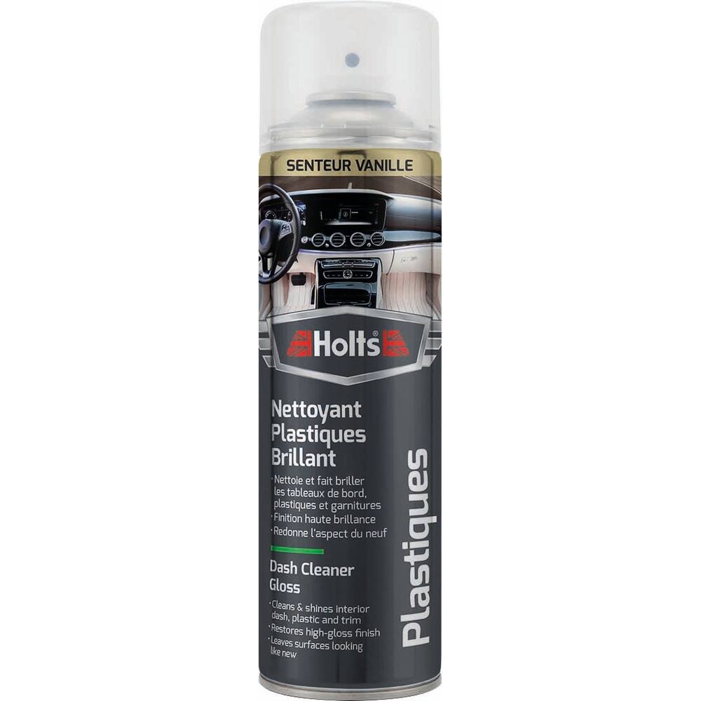 Rénovateur plastique intérieur brillant - aérosol de 500ml HOLTS - 62160