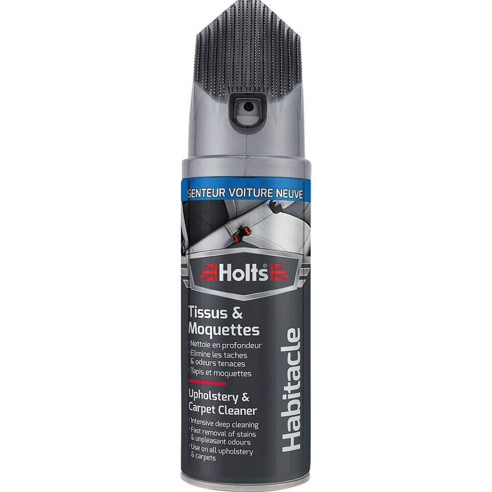Nettoyant tissu moquette avec brosse - aérosol de 400ml HOLTS - 62166