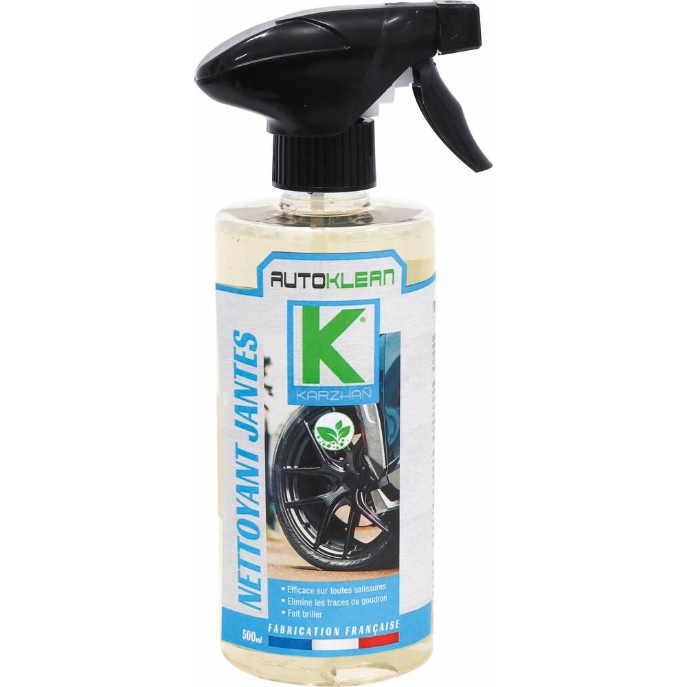 Nettoyant jantes et chromes AUTO KLEAN - pulvérisateur de 500ml - KARZHAN - 62226