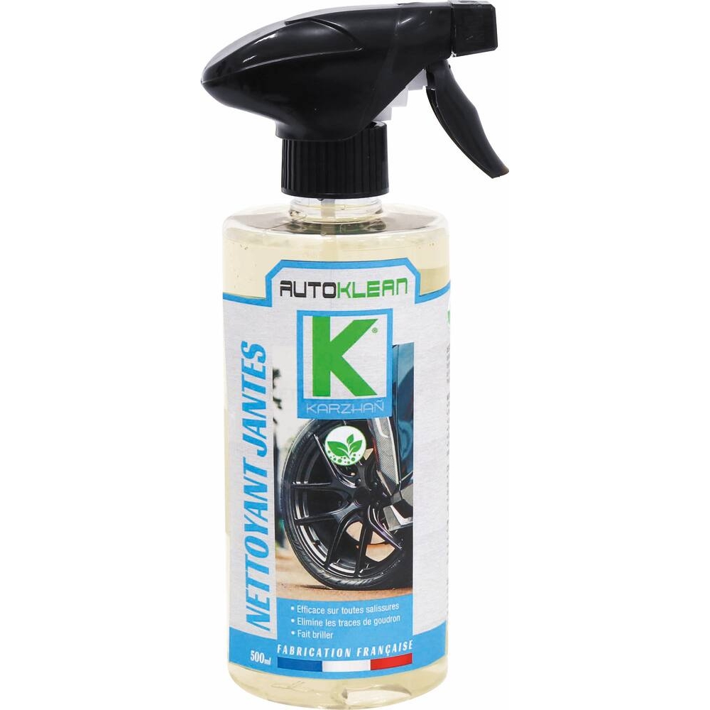 Nettoyant jantes et chromes AUTO KLEAN - pulvérisateur de 500ml KARZHAN - 62226