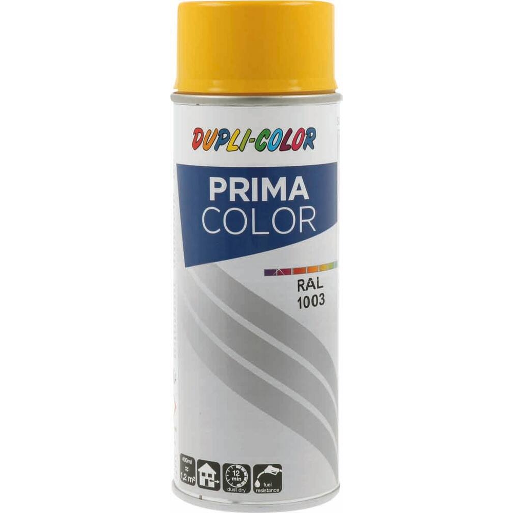 Peinture RAL 1003 jaune de sécurité - aérosol de 400ml DUPLI-COLOR - 62501