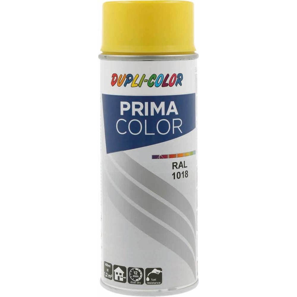 Peinture RAL 1018 jaune zinc - aérosol de 400ml DUPLI-COLOR - 62504