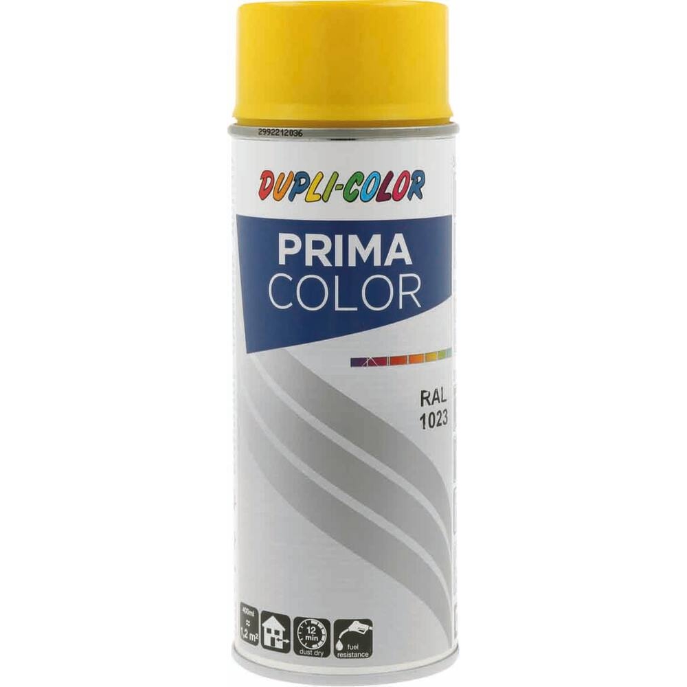 Peinture RAL 1023 jaune signalisation - aérosol de 400ml DUPLI-COLOR - 62506