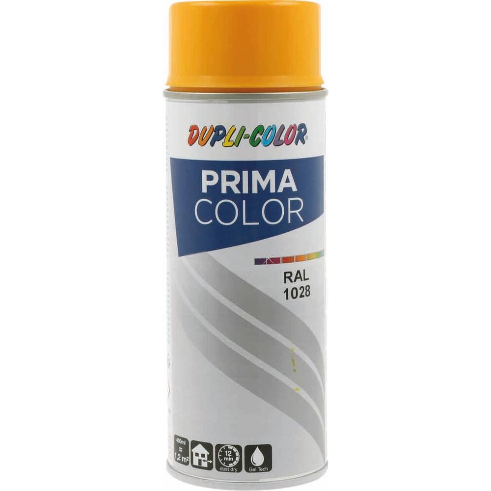 Peinture RAL 1028 jaune melon - aérosol de 400ml DUPLI-COLOR - 62507