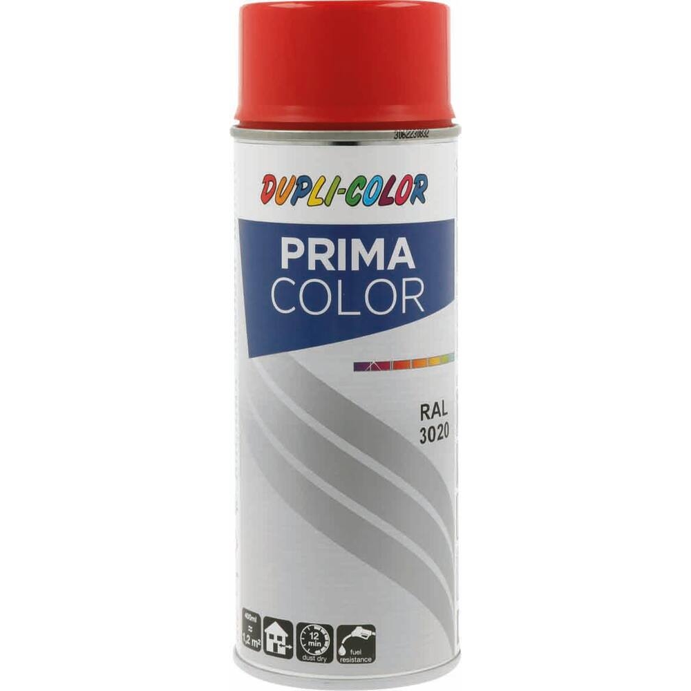 Peinture RAL 3020 rouge signalisation - aérosol de 400ml DUPLI-COLOR - 62513