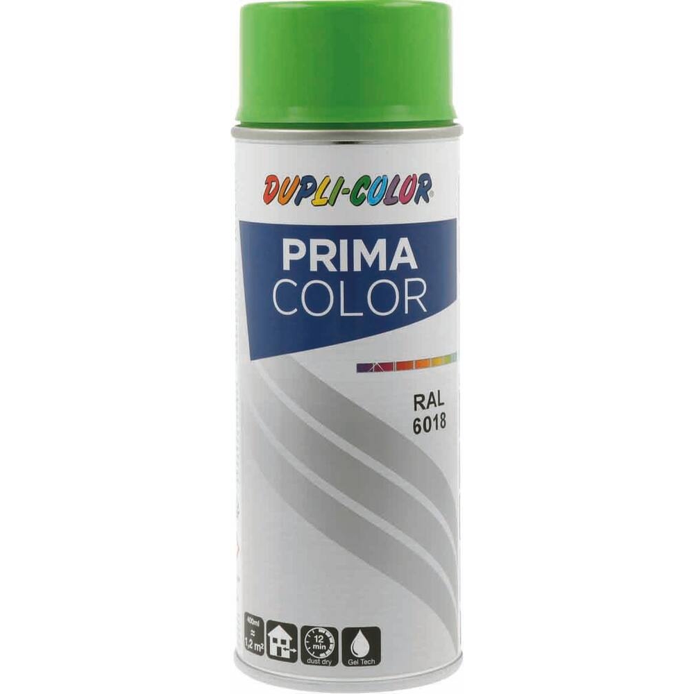 Peinture RAL 6018 vert jaune - aérosol de 400ml DUPLI-COLOR - 62521