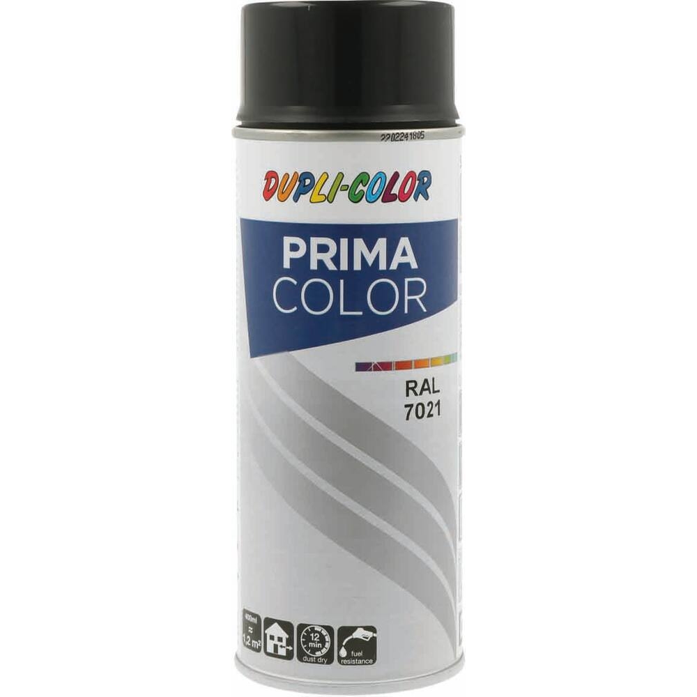 Peinture RAL 7021 gris noir - aérosol de 400ml DUPLI-COLOR - 62525