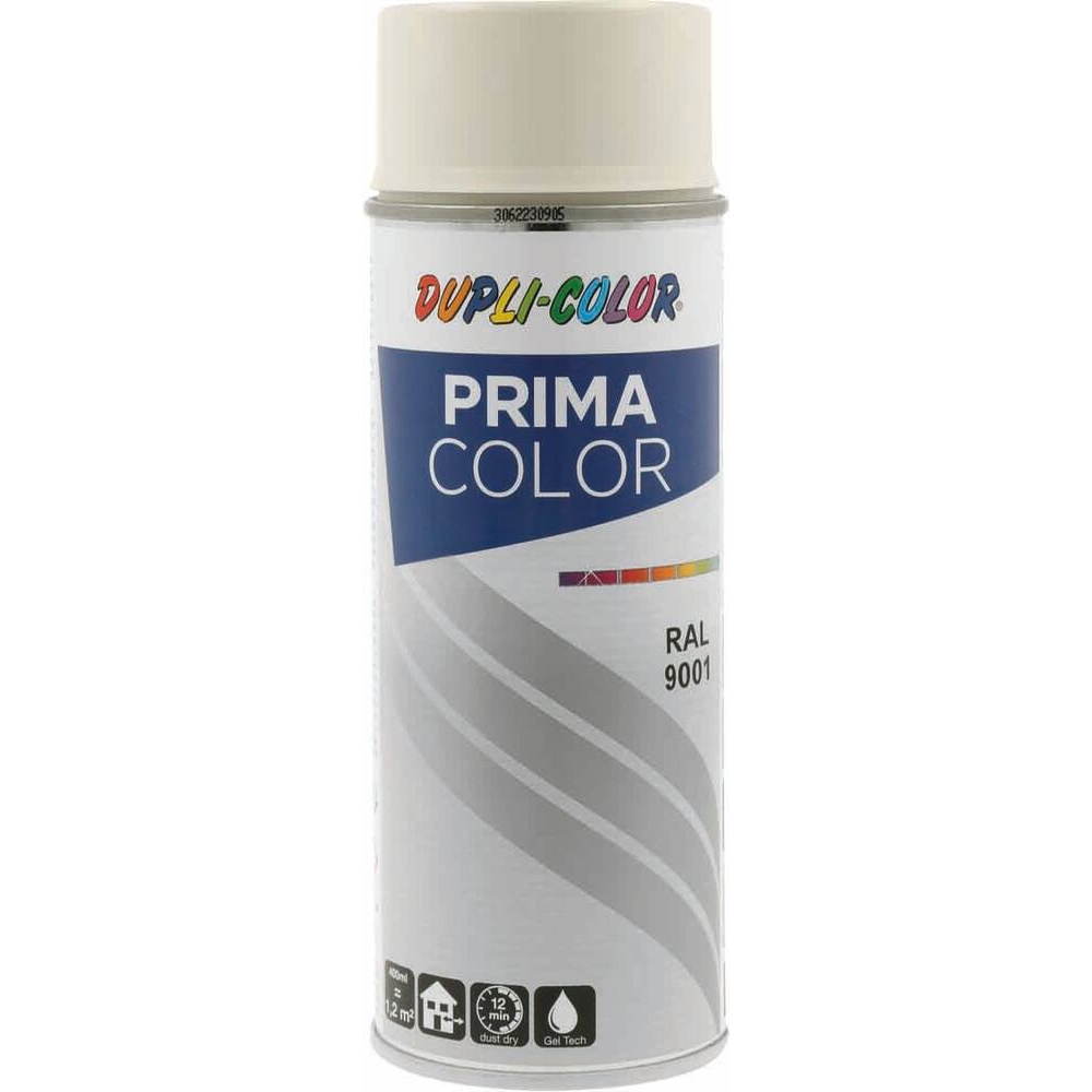 Peinture RAL 9001 blanc crème - aérosol de 400ml DUPLI-COLOR - 62527