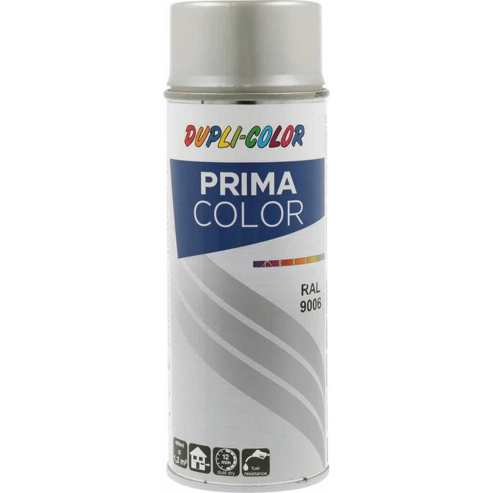 Peinture RAL 9006 aluminium blanc SATIN - aérosol de 400ml DUPLI-COLOR - 62533