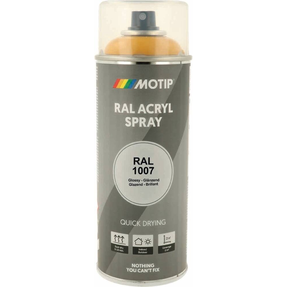 Peinture acrylique - aérosol de 400ml - MOTIP - 62603