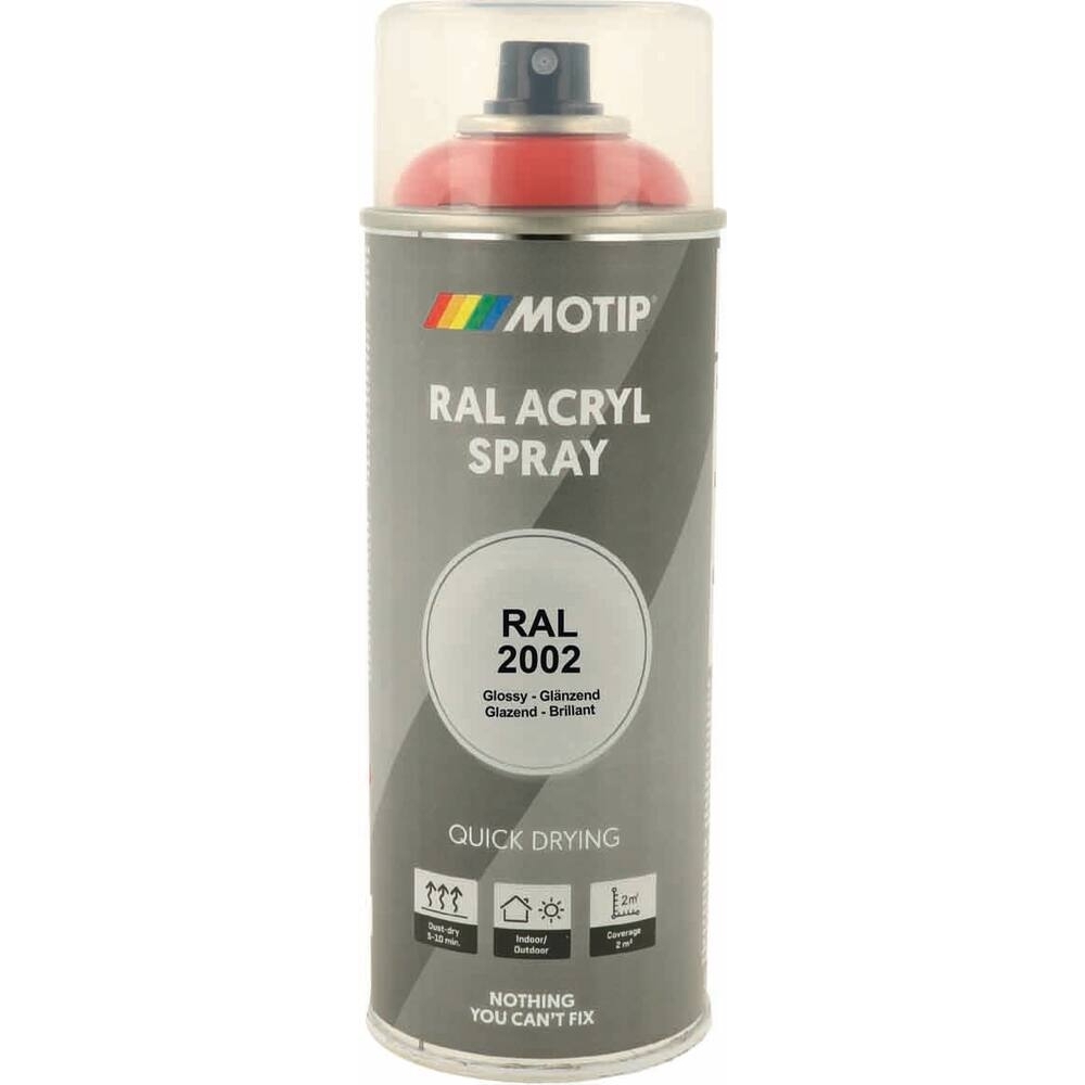 Peinture acrylique - aérosol de 400ml - MOTIP - 62610