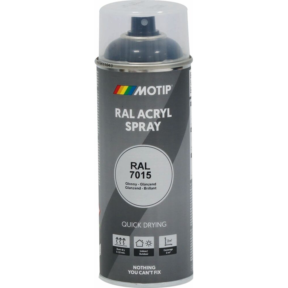 Peinture acrylique - aérosol de 400ml - MOTIP - 62634