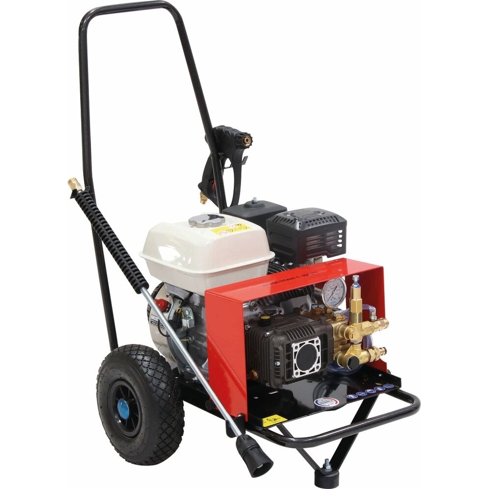 Nettoyeur HP eau froide moteur thermique OHV 11 l/min 180 bar avec flexible 20m - DRAKKAR EQUIPEMENT - 64817