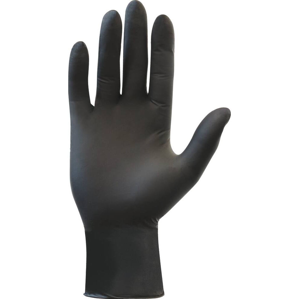 BOITE DE 100 GANTS NITRILE JETABLE BIODEGRADABLE NOIR XL 240MM 0,10MM - SHOWA - 65026