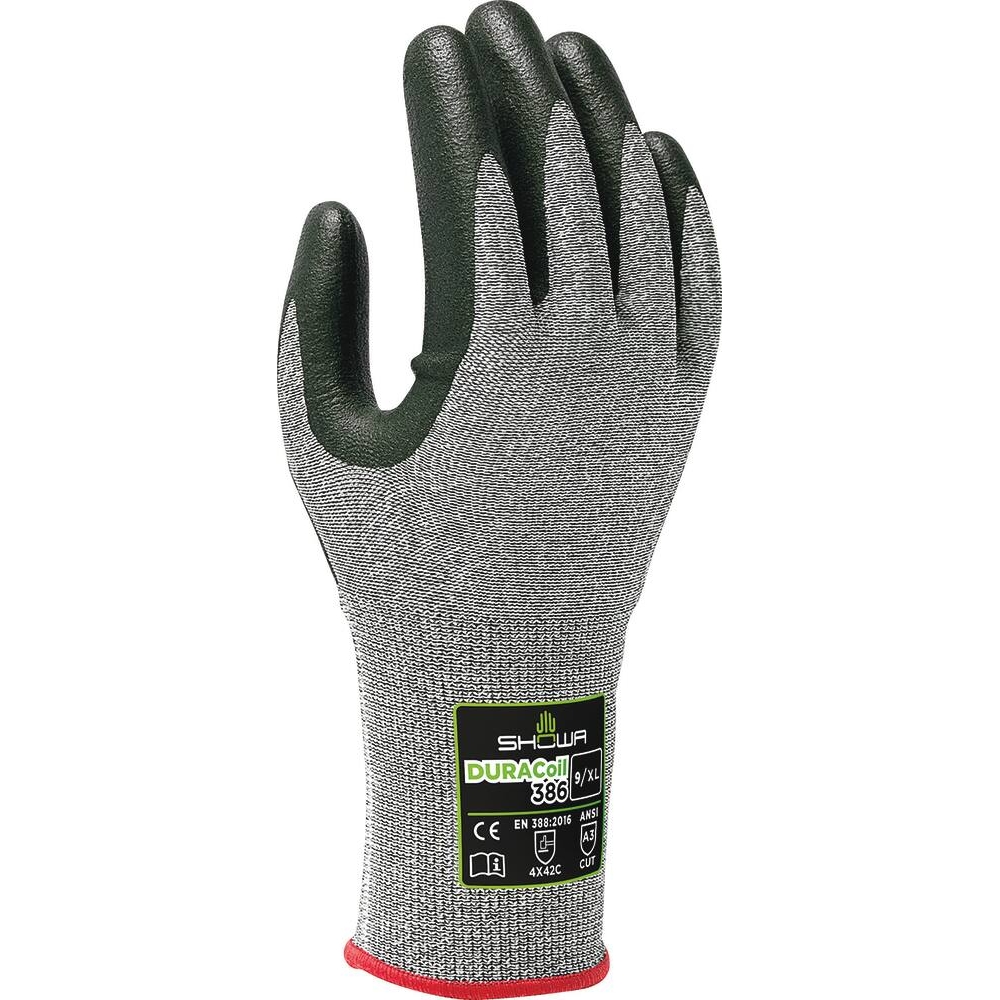 Gants anti coupure enduit nitrile Taille 9 SHOWA - 65126