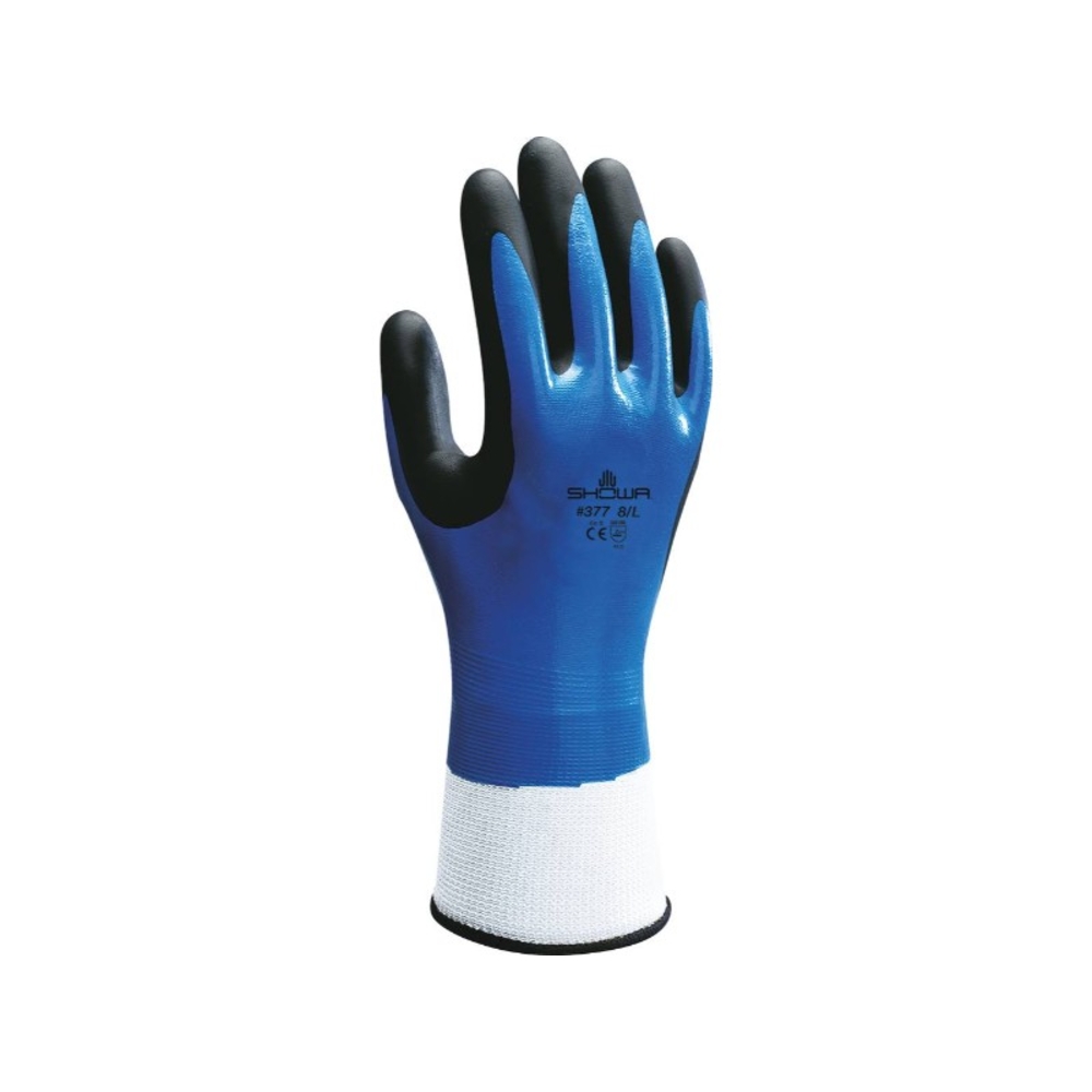 Gants milieux huileux enduit nitrile dos SHOWA - 65140