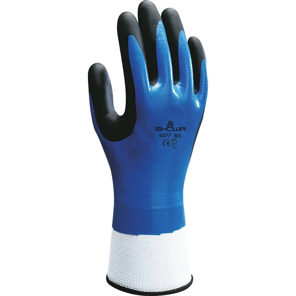 Gants milieux huileux enduit nitrile dos SHOWA - 65141