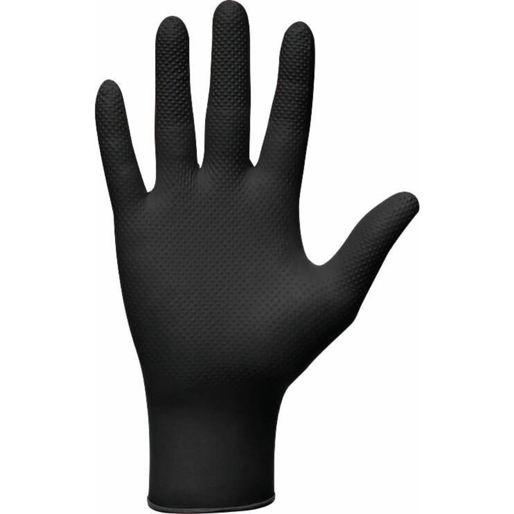 BOITE DE 50 GANTS NITRILE MERCATOR NOIR - TAILLE S - MERCATOR - 65156
