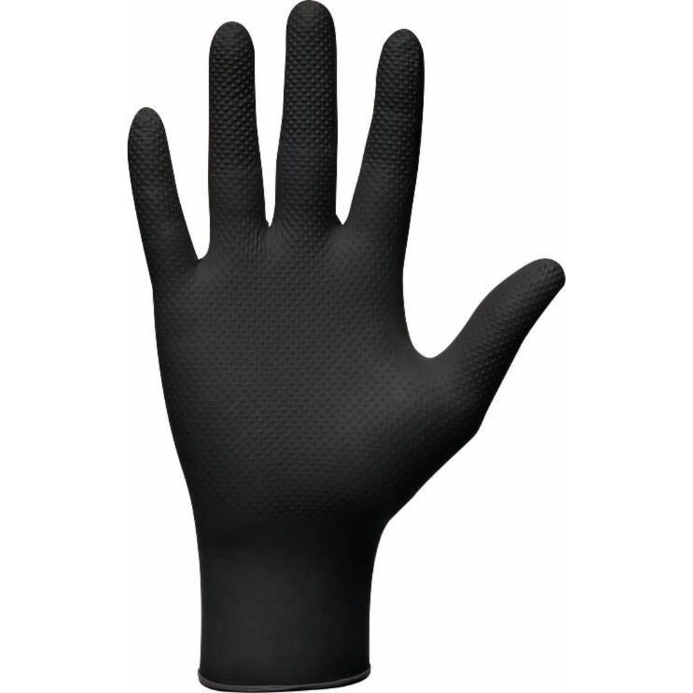 BOITE DE 50 GANTS NITRILE MERCATOR NOIR - TAILLE S - MERCATOR - 65156