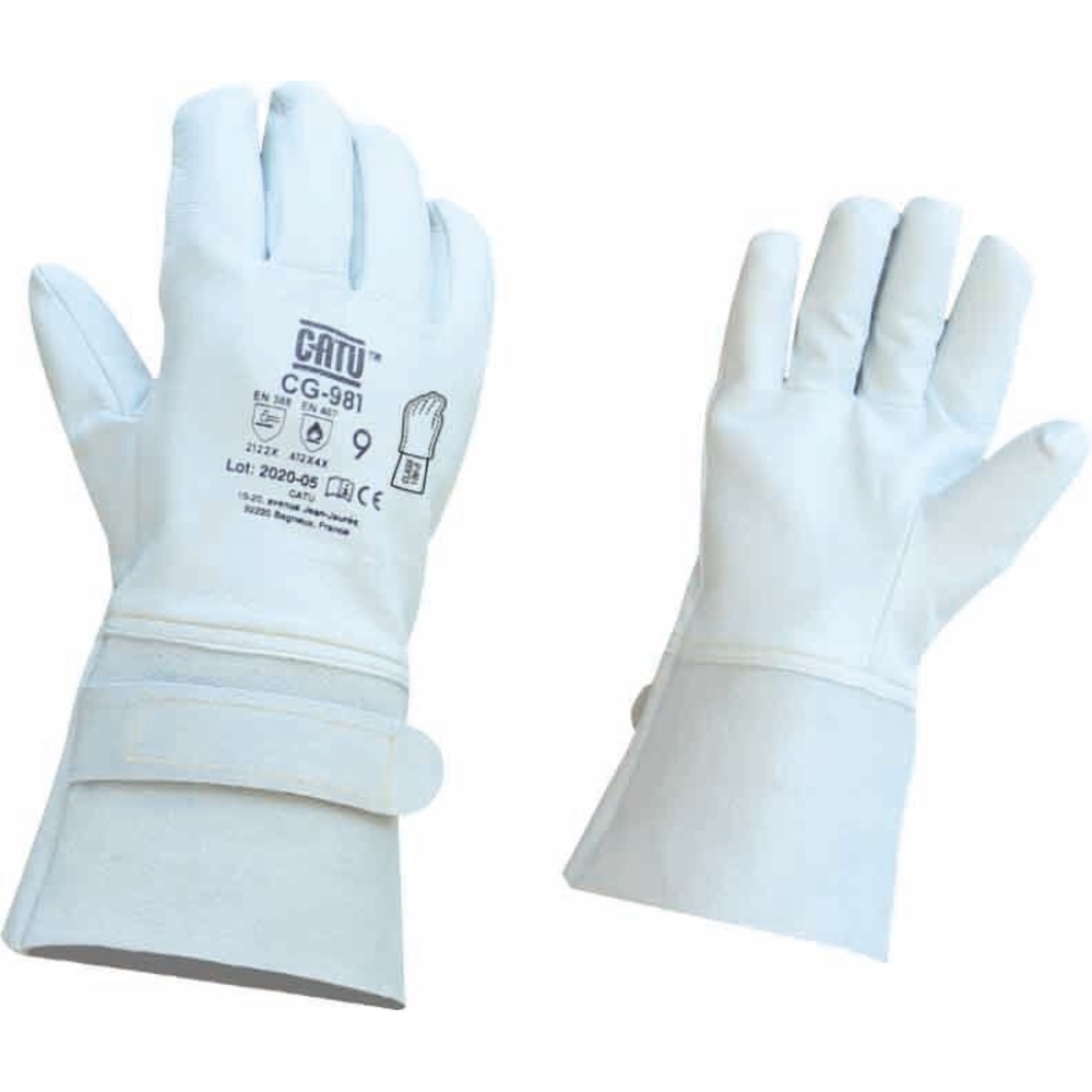Surgants en cuir pour gants isolants - CATU - 65191