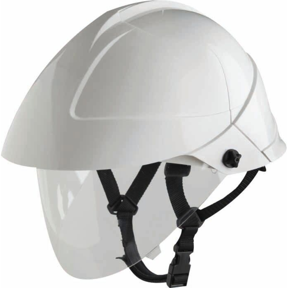 Casque avec écran facial intégré blanc CATU - 65334