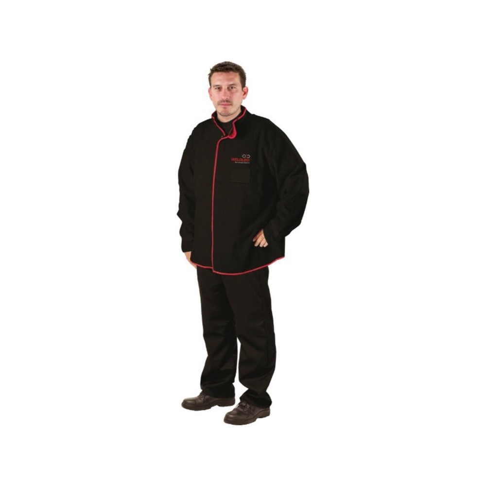Veste de soudeur en croûte de cuir S WELDLINE - 65366