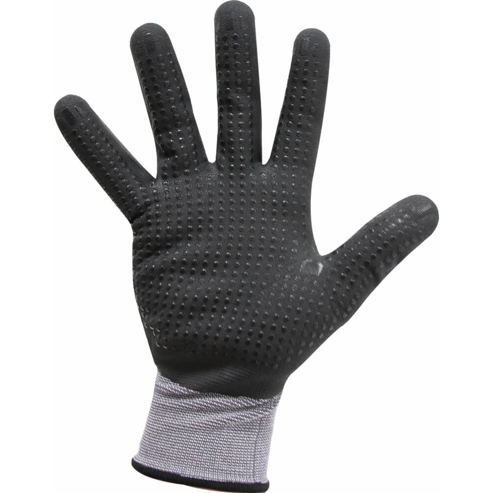 Gants de manutention tout enduit nitrile noir - DRAKKAR