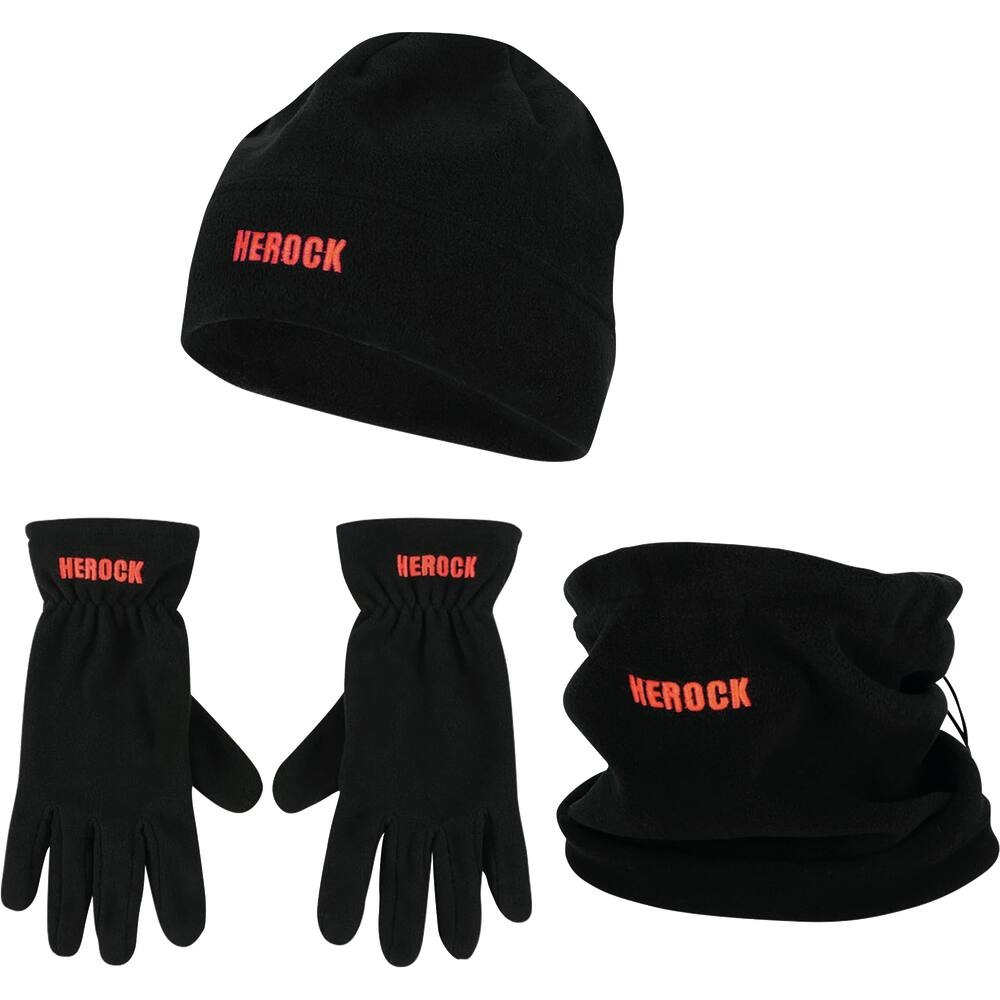 WINTER PACK - bonnet + tour de cou + gants polaire - HEROCK - 66861
